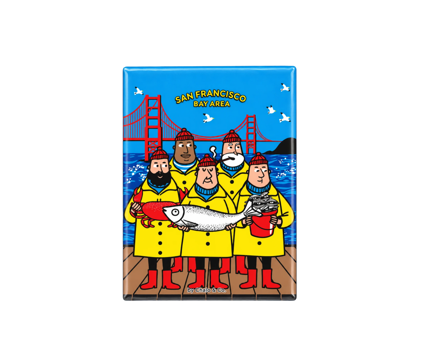 San Francisco Fishermen Magnet