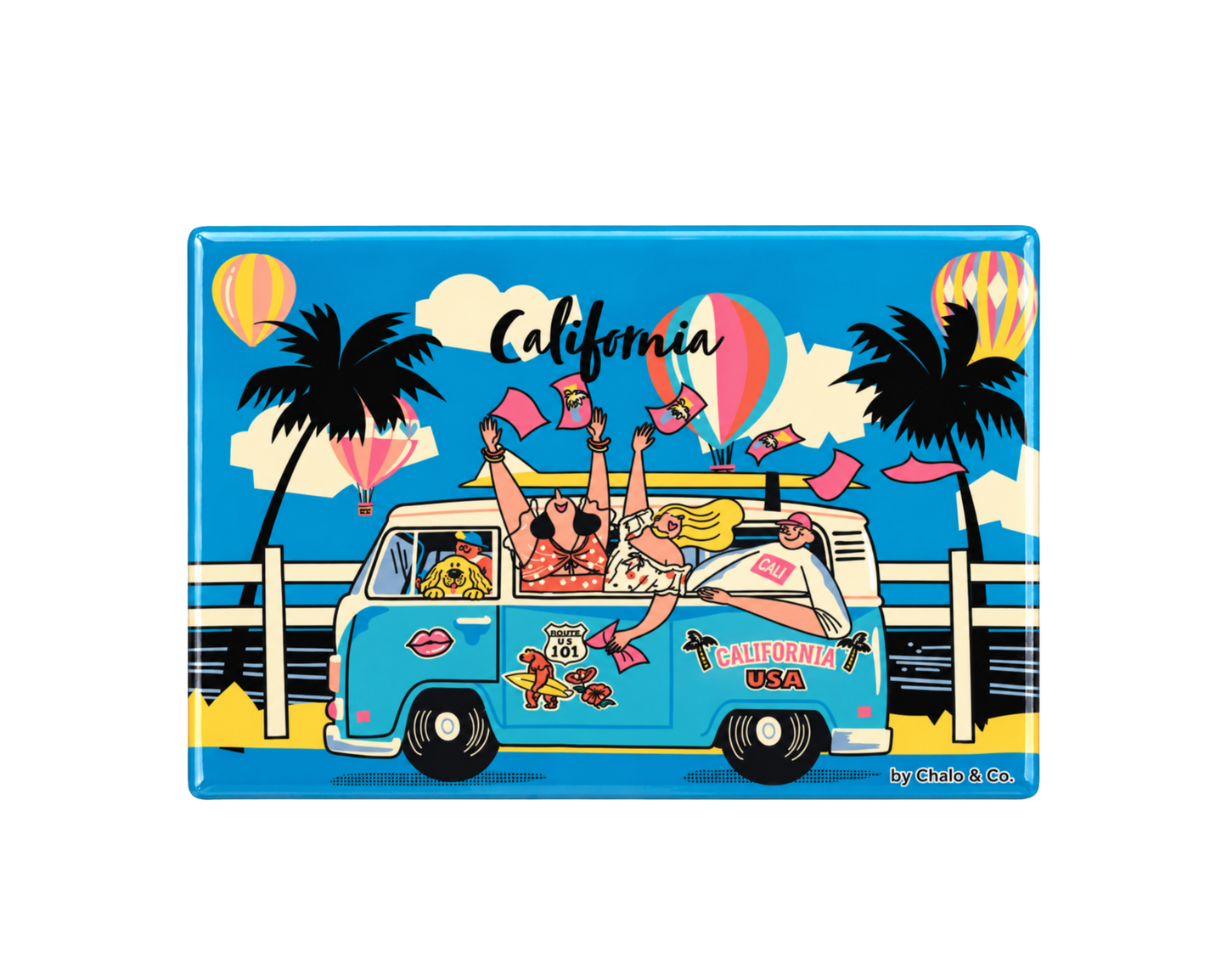 California Van Magnet