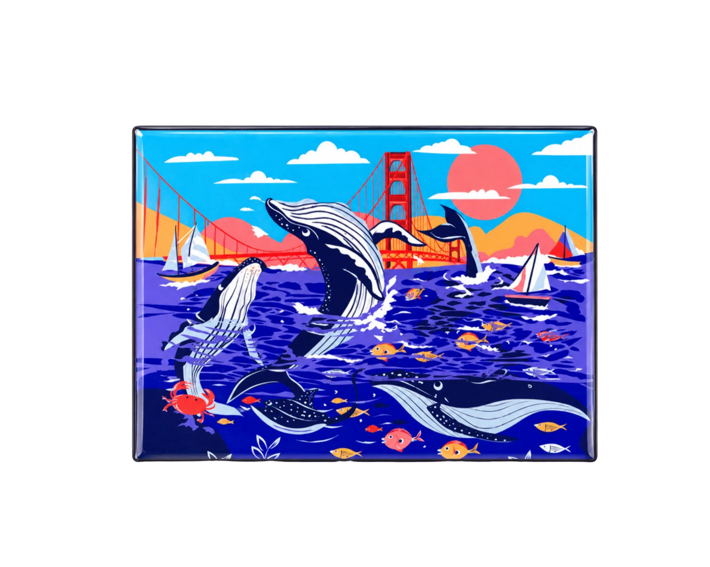 San Francisco Humpback Whale Magnet