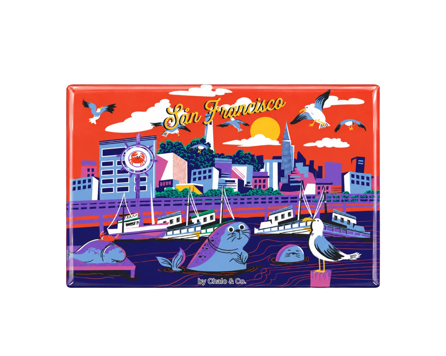 San Francisco Fishermen's Wharf Magnet