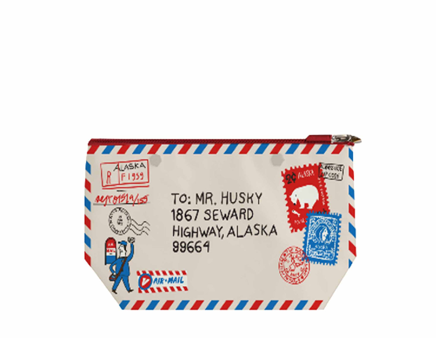 Alaska Mail Medium Pouch