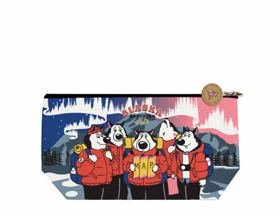 Alaska Malamute Backpackers Medium Pouch