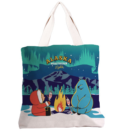 Alaska Northern Lights City Tote