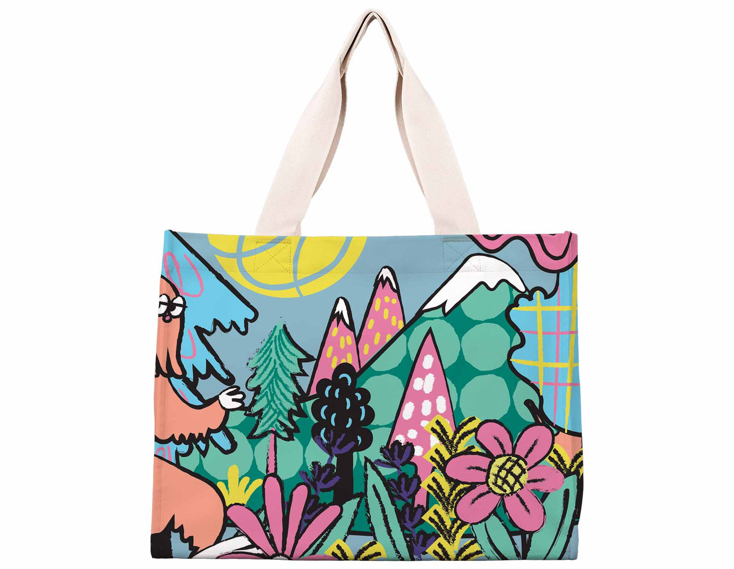Seattle King of the Forest Travel Tote Bag