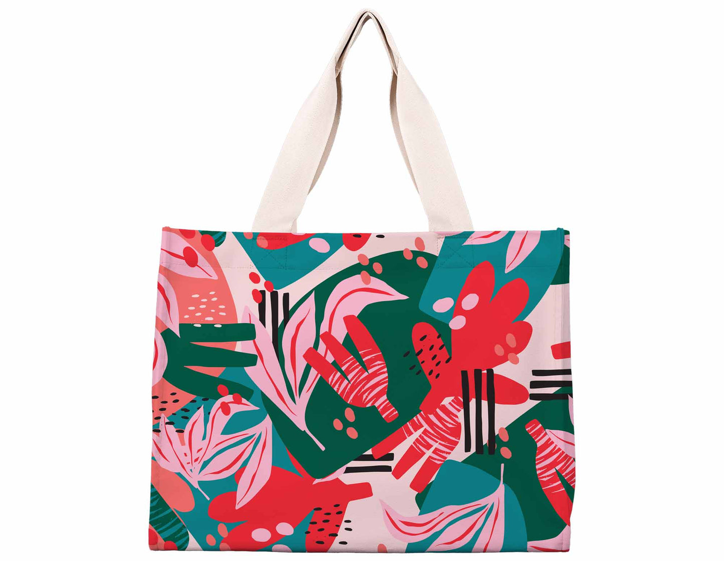 PNW Wonder of Floral Travel Tote Bag