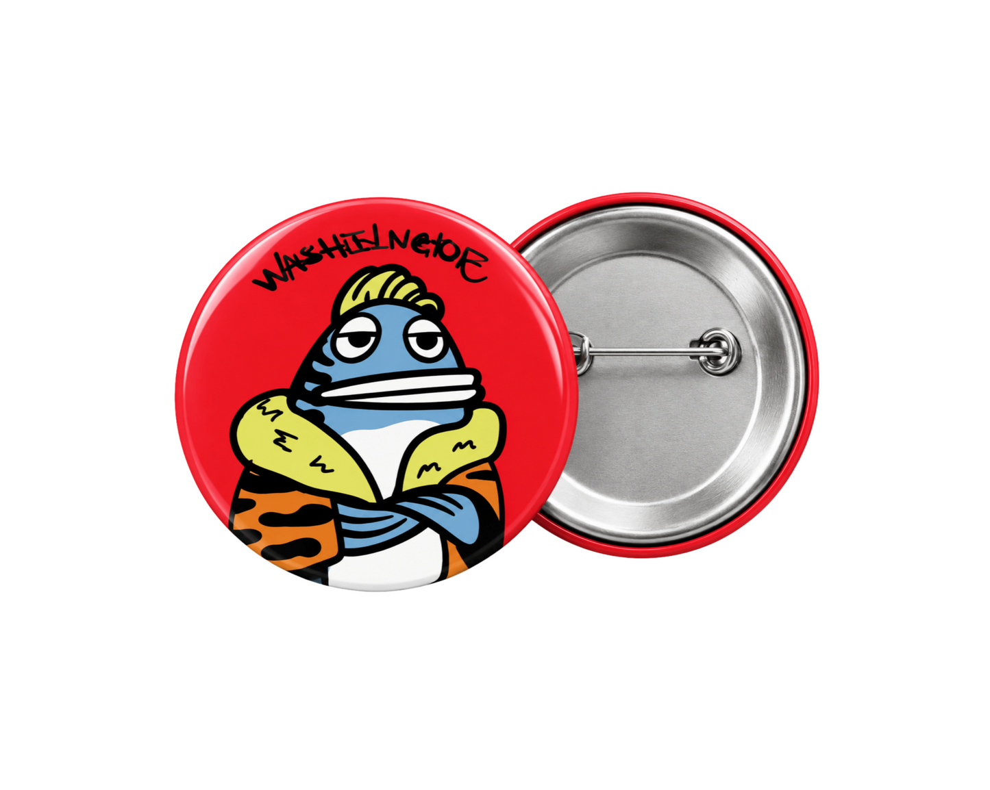 Seattle Mackerelmore Button Badge