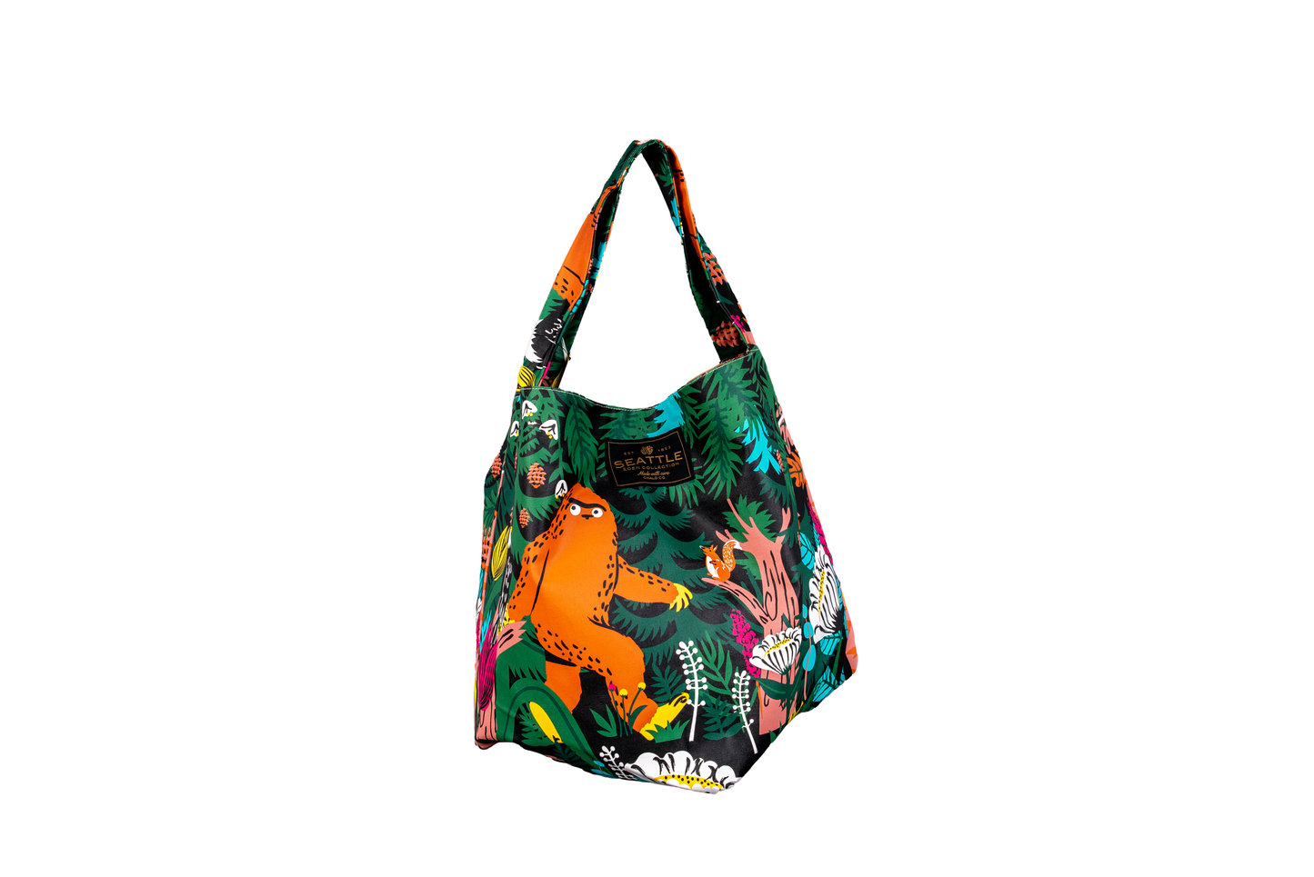 Seattle Big Foot Forest Hobo Bag