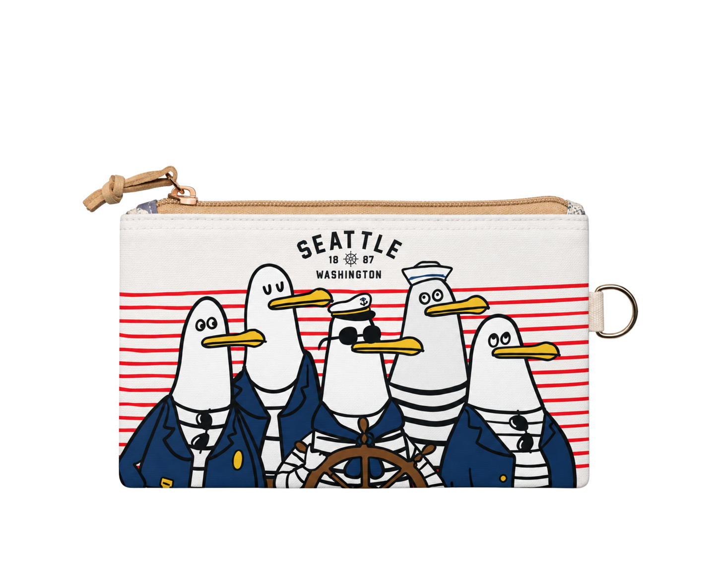 Seattle Yachtsmen Small Pouch