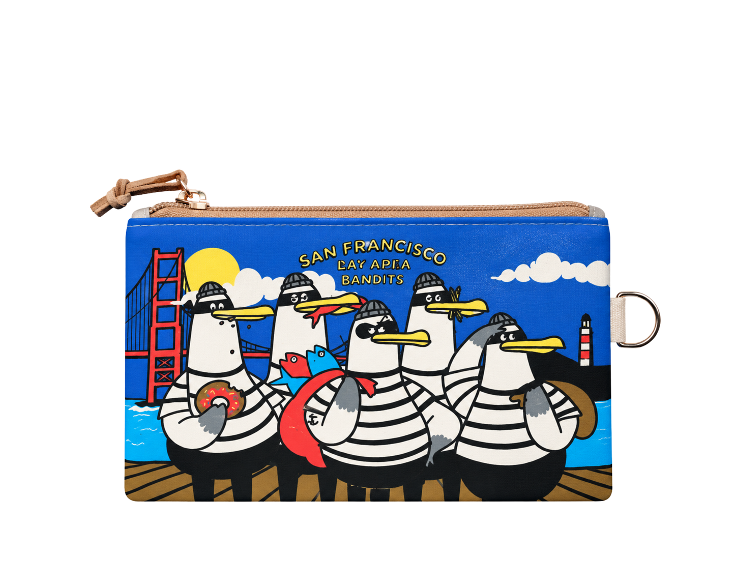 SF Gull Robbers Small Pouch Blue Sky