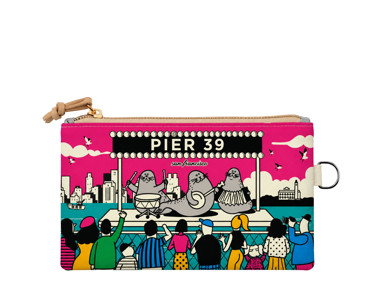 SF Pier 39 Spectators Small Pouch
