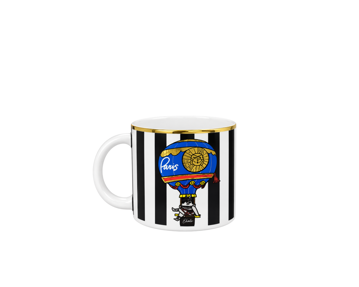Las Vegas Paris Bunny Ballon Porcelain Mug