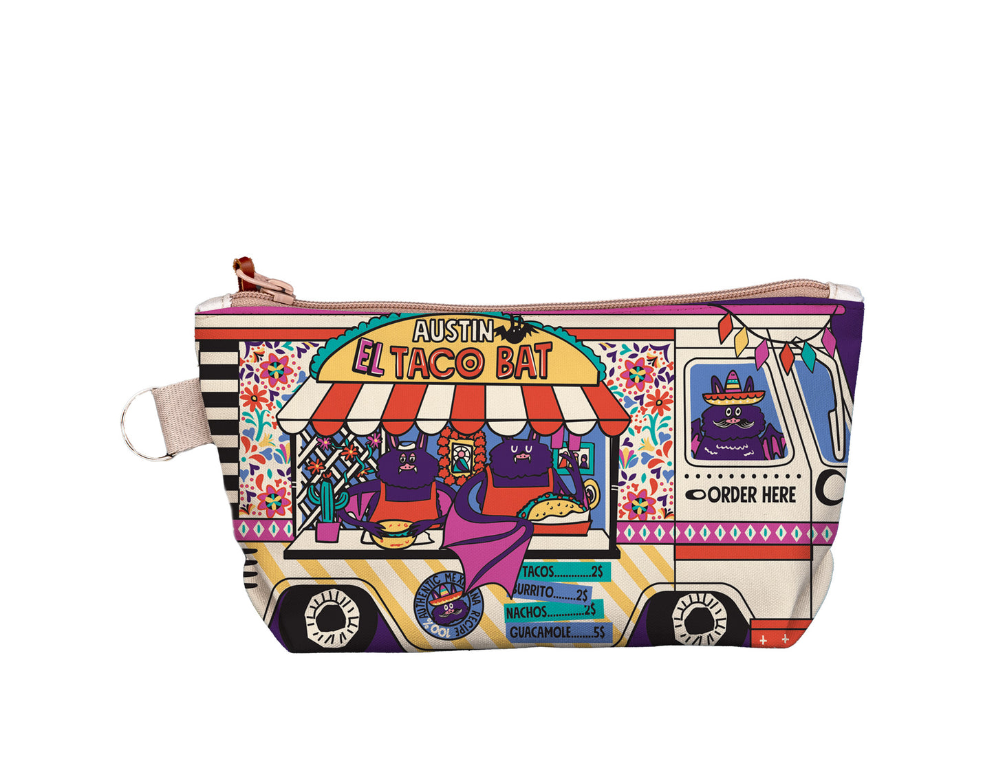Texas Taco Truck Medium Pouch