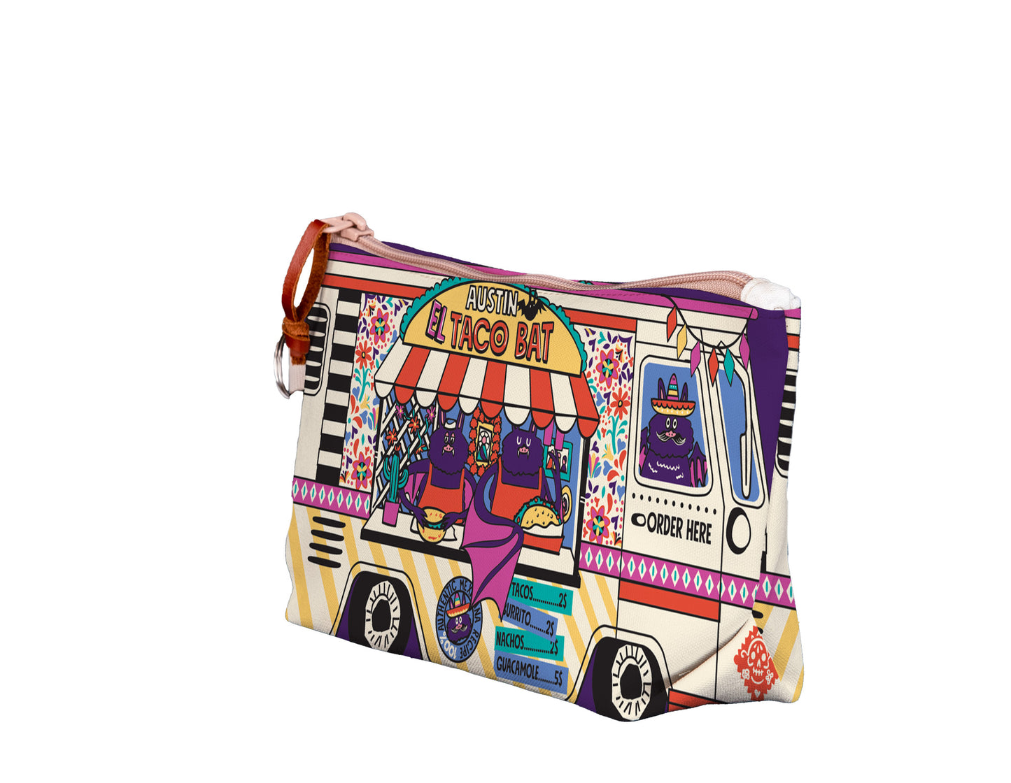 Texas Taco Truck Medium Pouch
