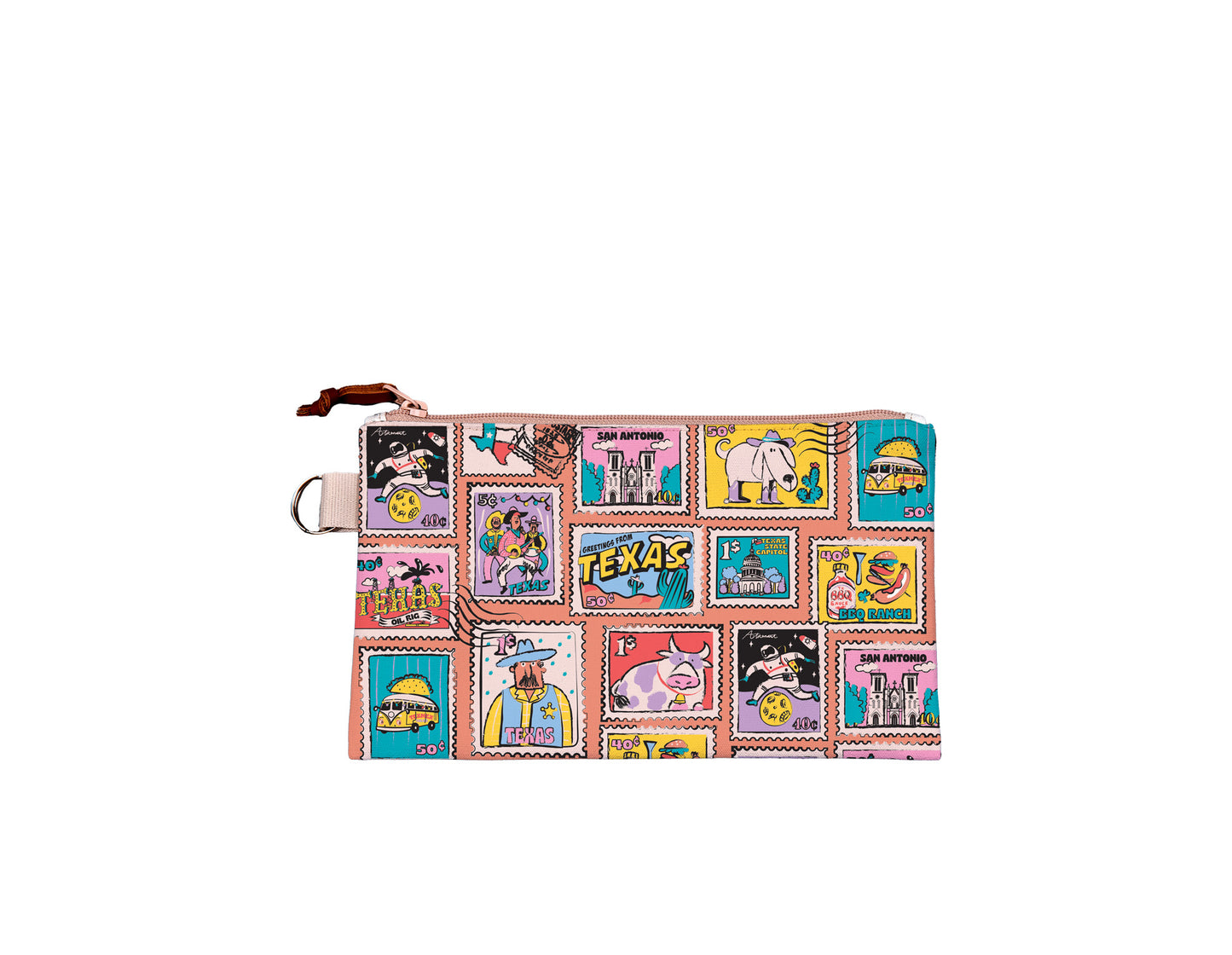 Texas Stamp Small Pouch
