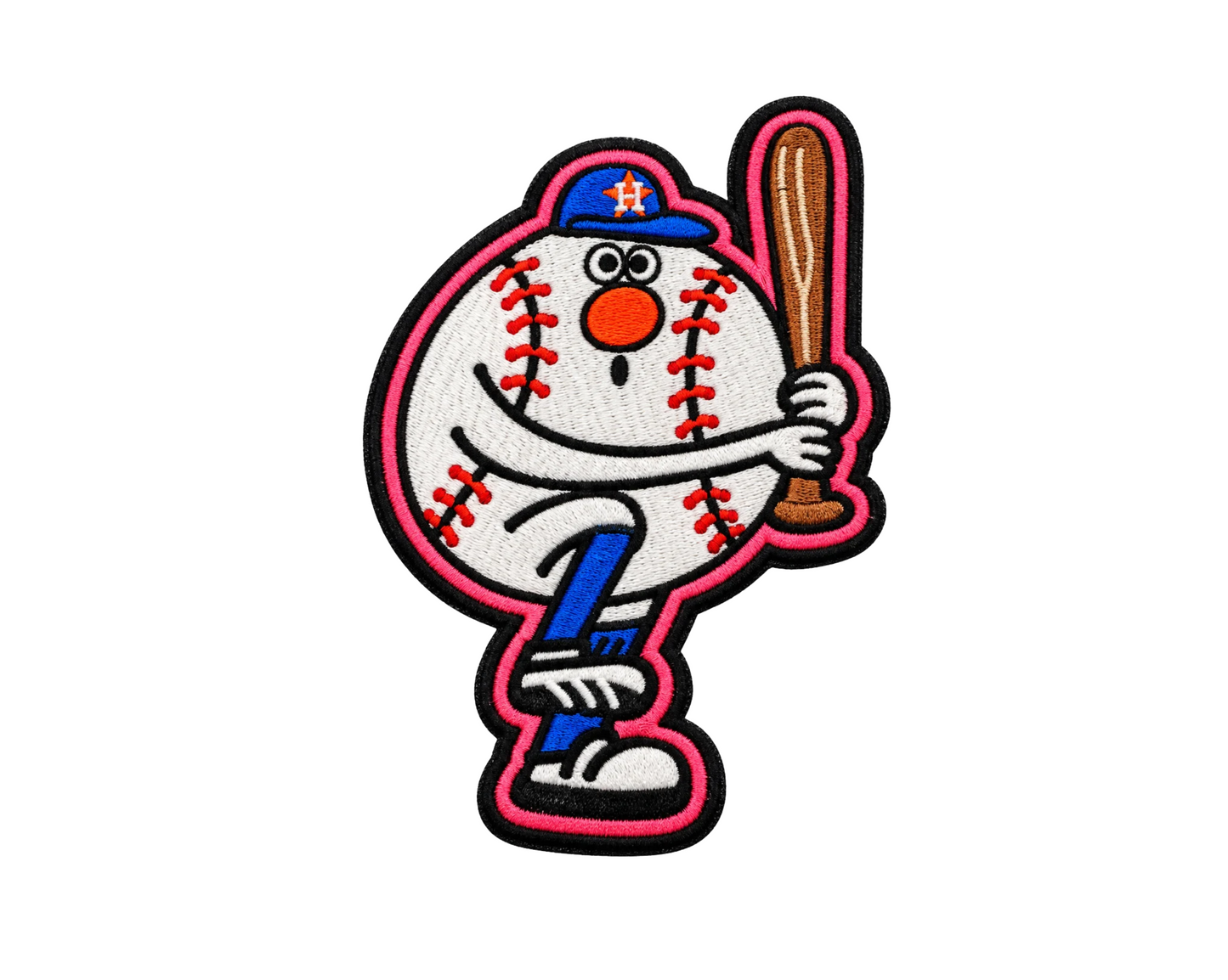 Houston Baseball Iron On Patch