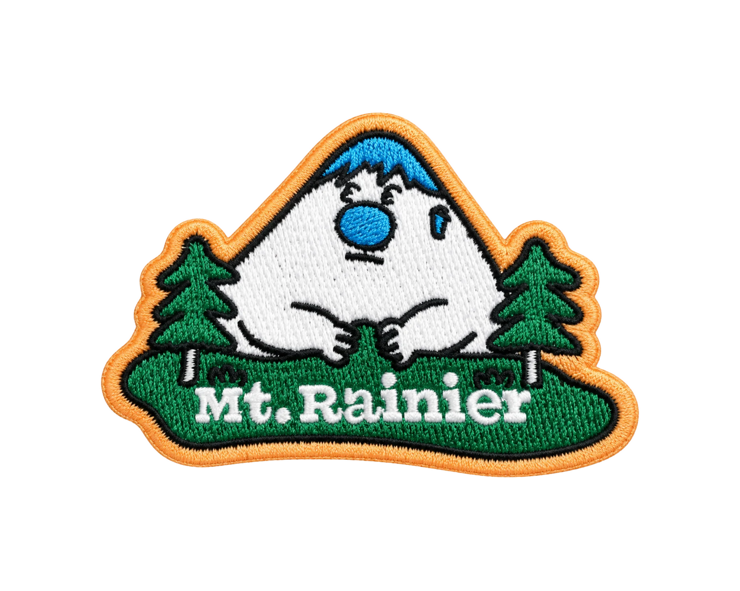 Seattle Mt. Rainer Iron On Patch
