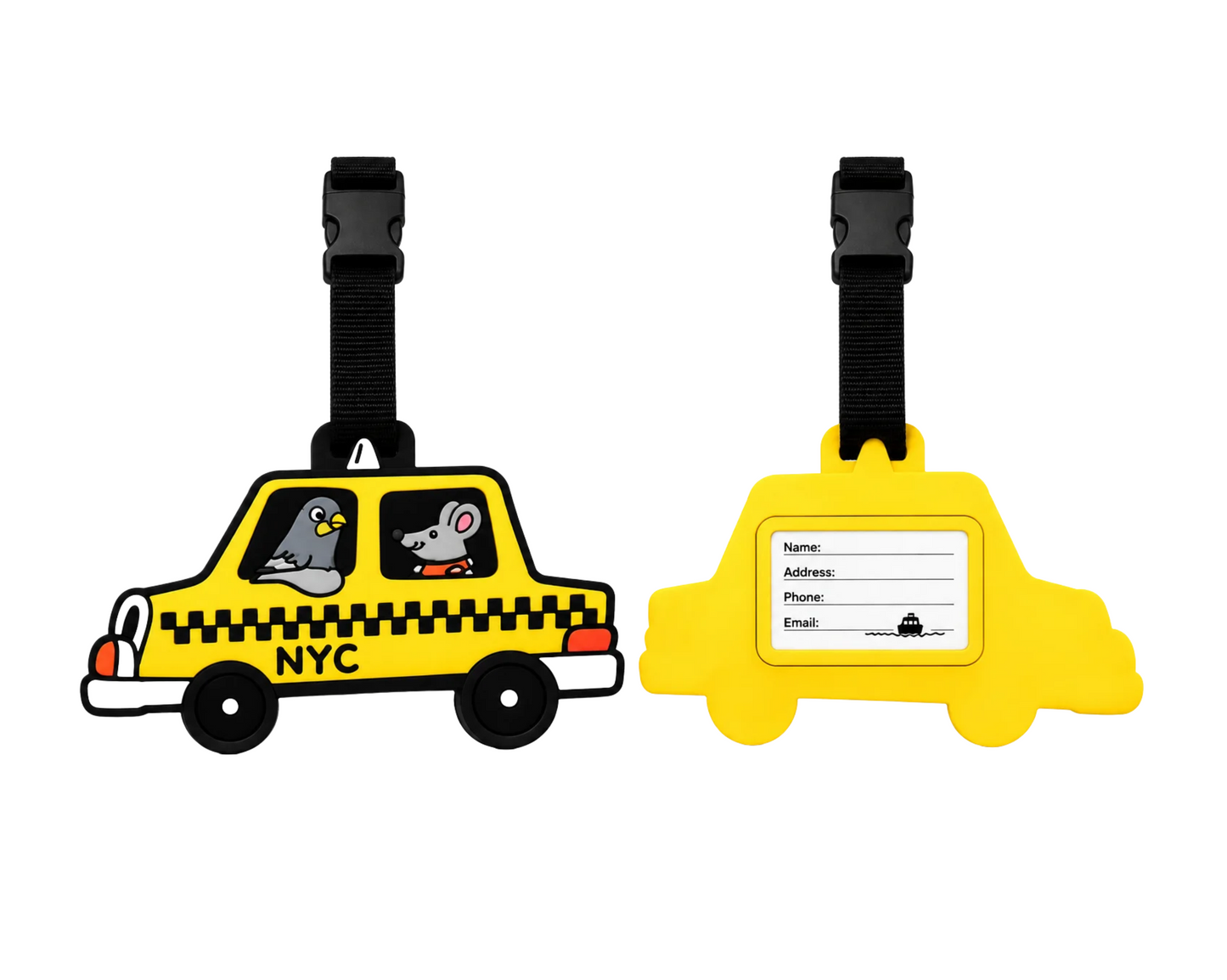 New York Taxi Luggage Tag