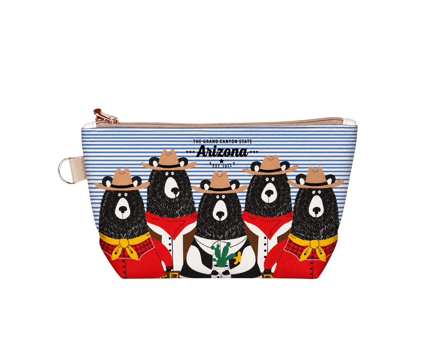 Arizona Bear Cowboys Medium Pouch