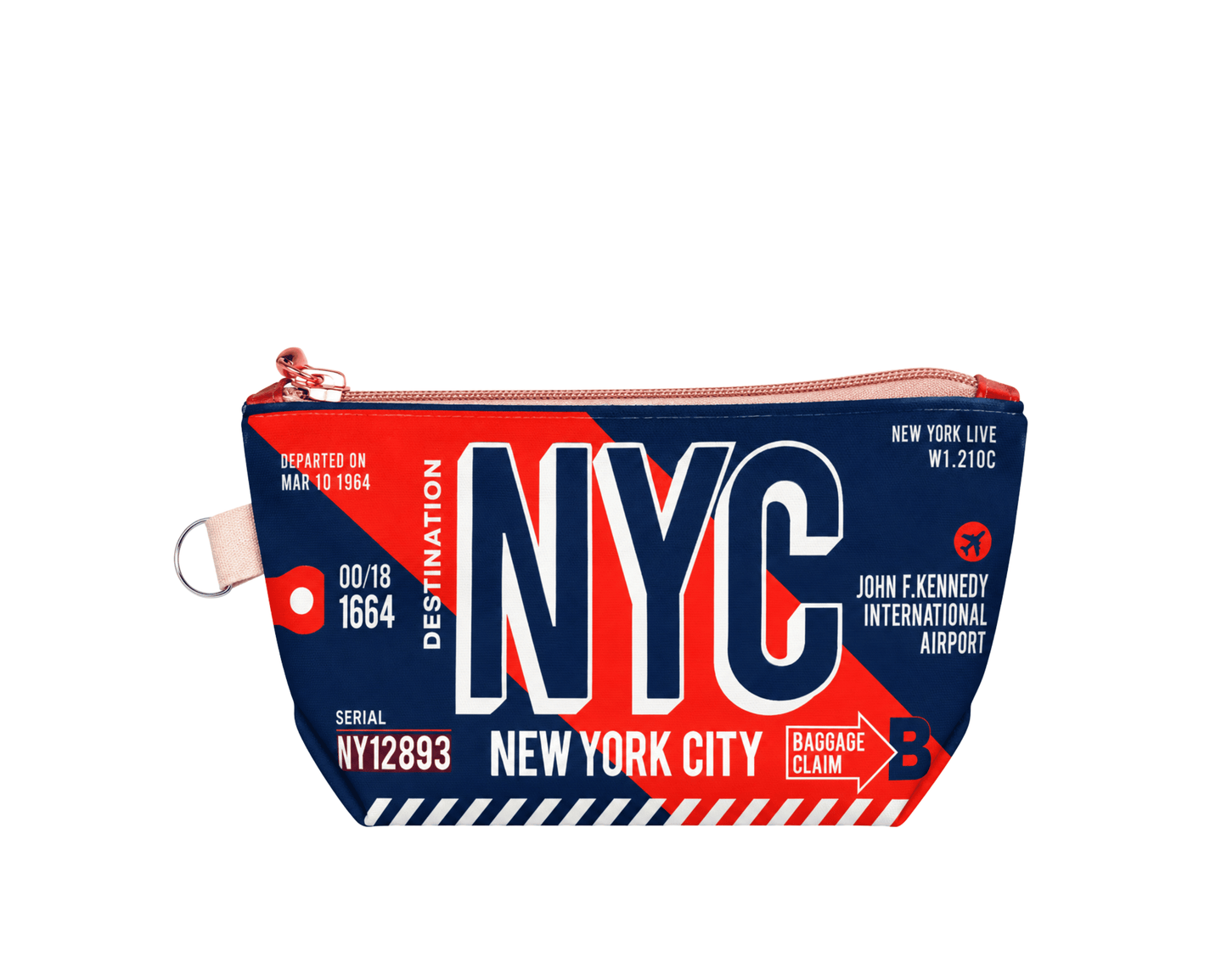 New York Luggage Tag NYC Medium Pouch