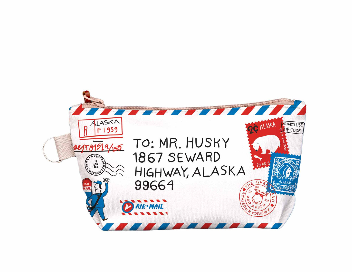 Alaska Mail Medium Pouch