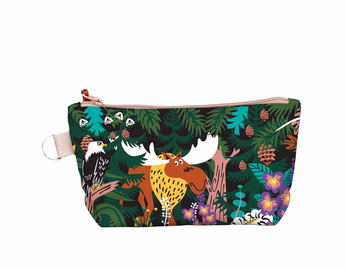 Alaska Moose Lifestyle Medium Pouch