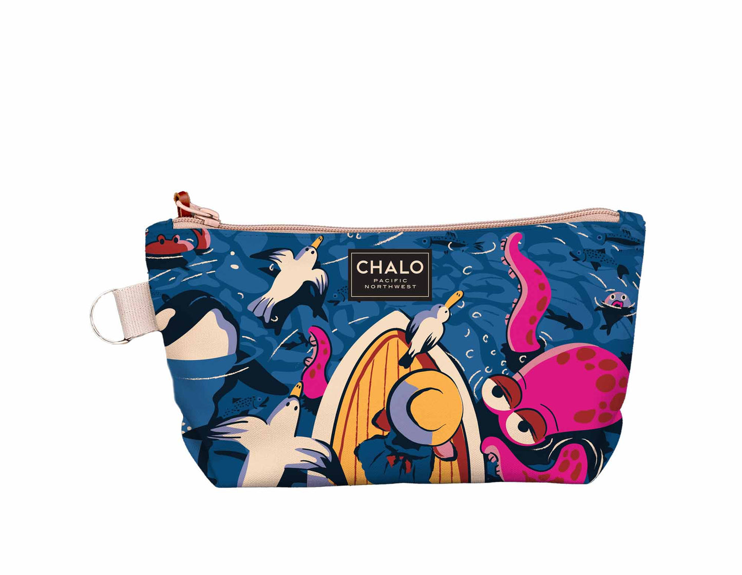 Seattle Octo Marine Life Medium Pouch