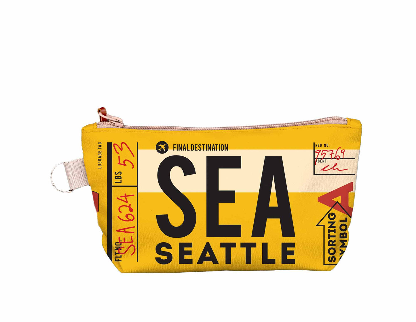 Seattle Luggage Tag Medium Pouch