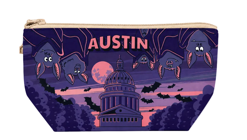 Austin Capital Bats Medium Pouch
