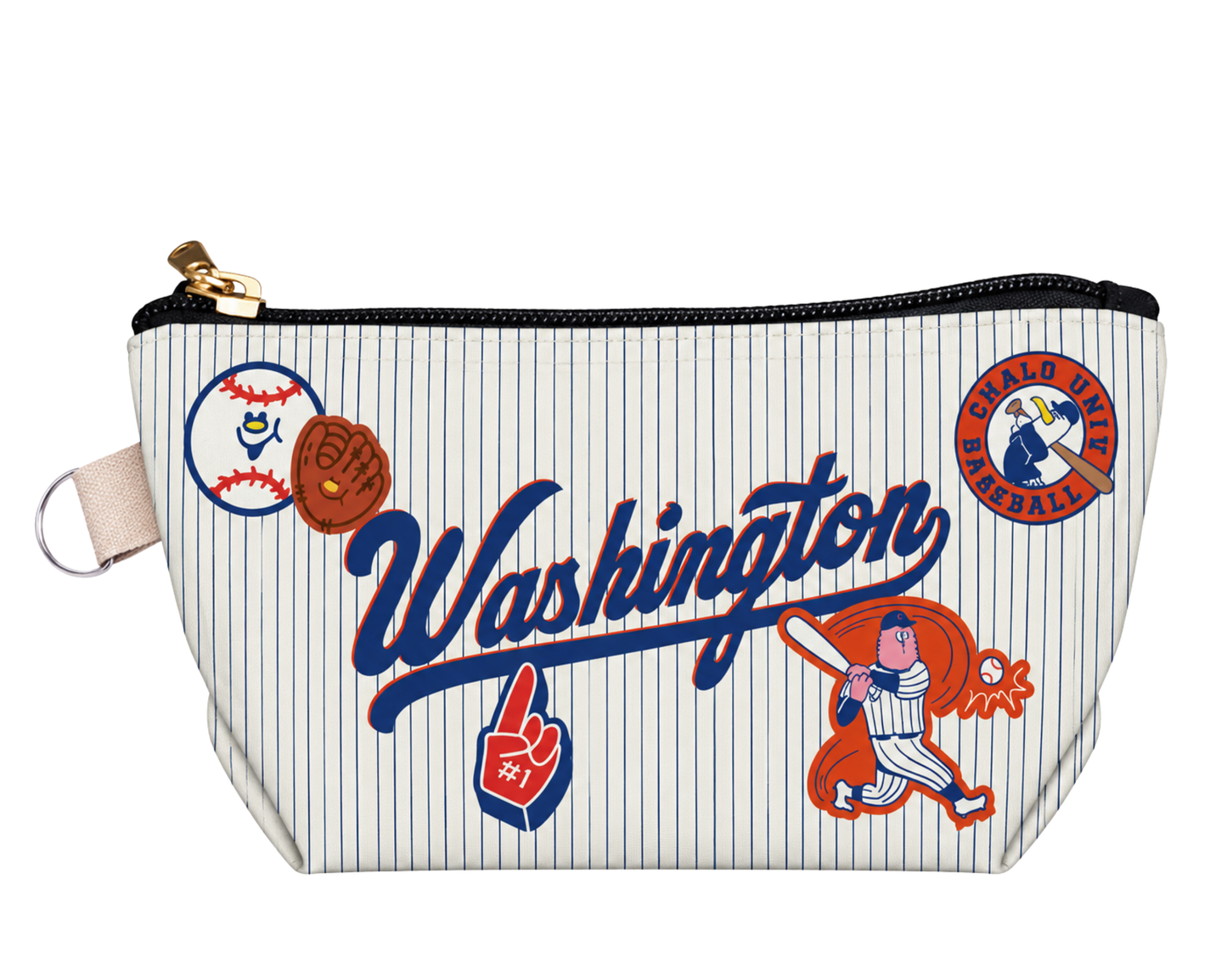 Washington Uni Baseball Medium Pouch
