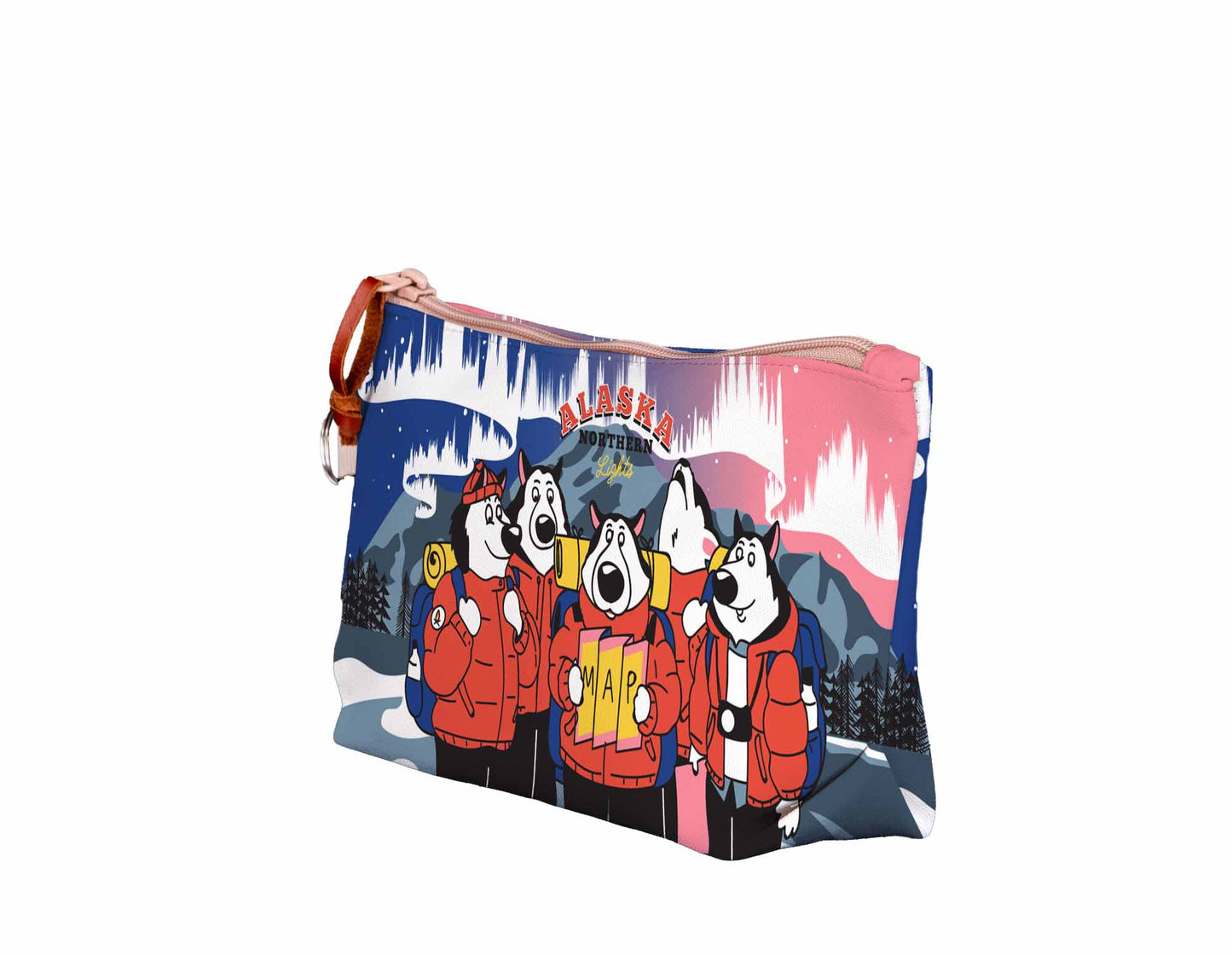 Alaska Malamute Backpackers Medium Pouch