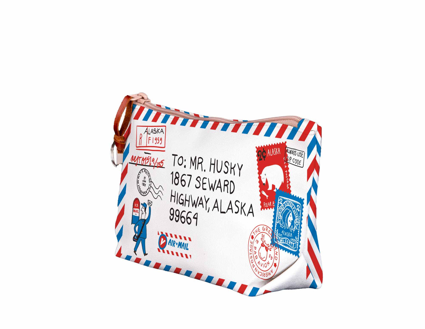 Alaska Mail Medium Pouch