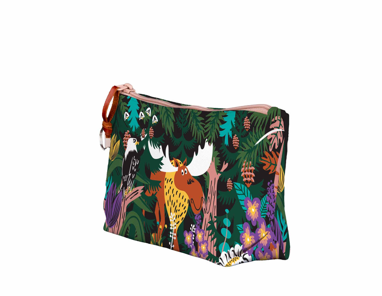 Alaska Moose Lifestyle Medium Pouch