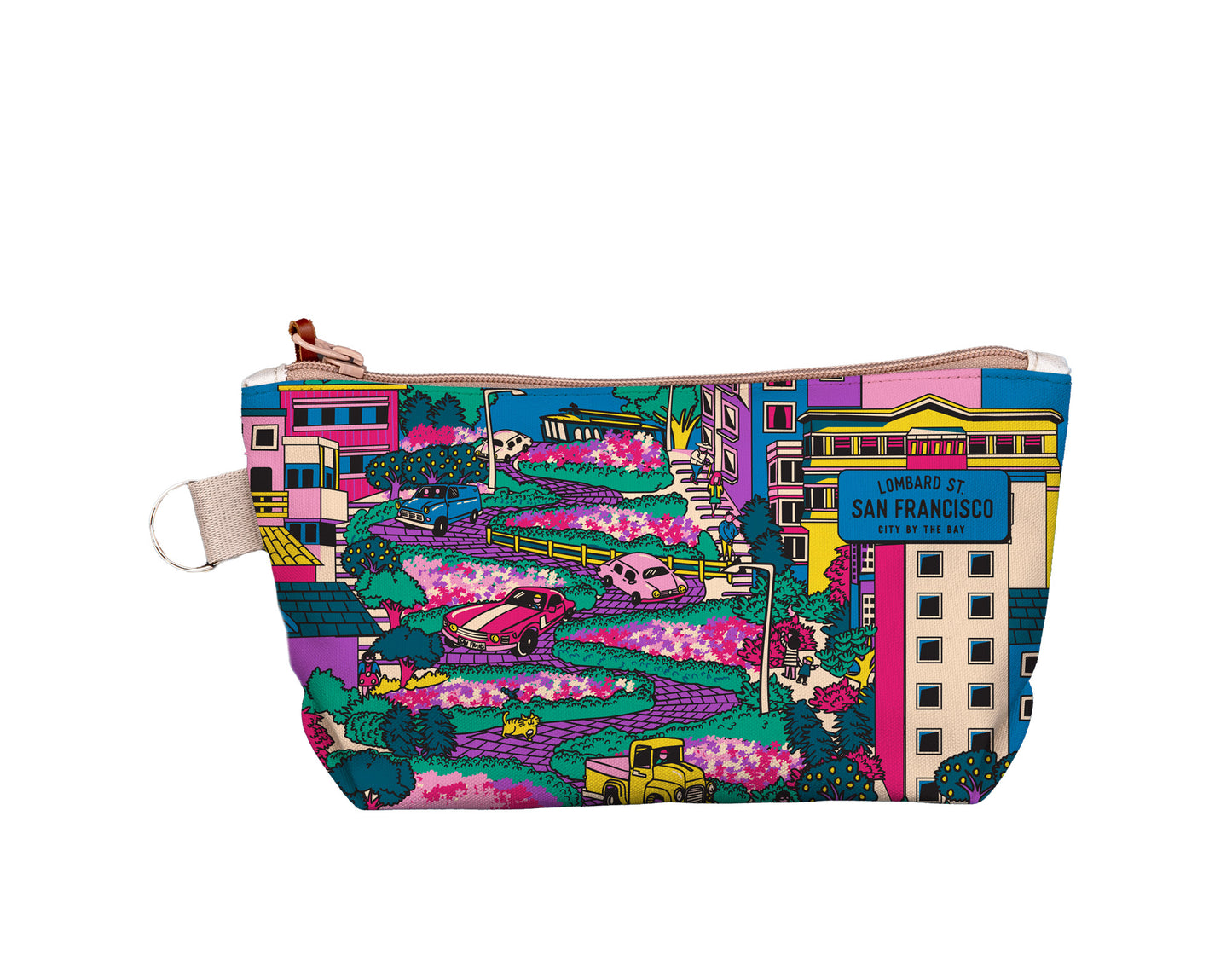 SF Lombard Street Medium Pouch