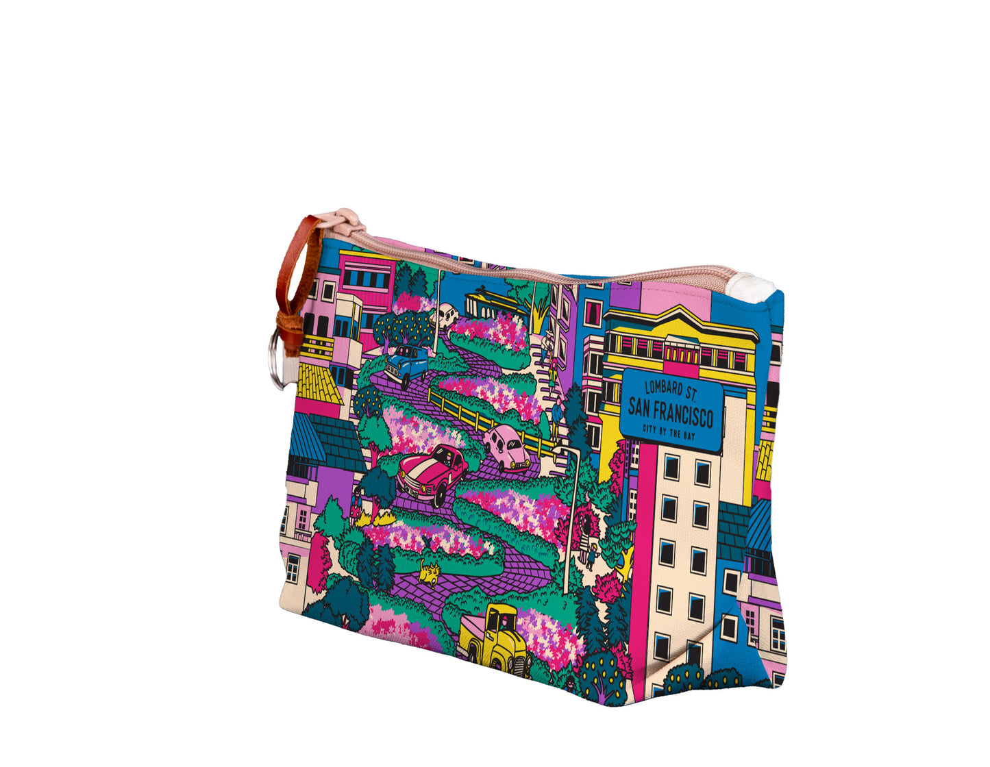 SF Lombard Street Medium Pouch
