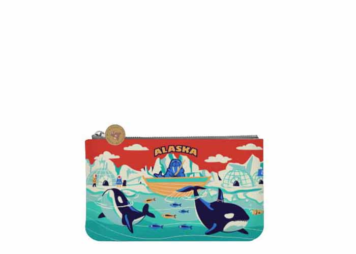 Alaska Seal Fisher Small Pouch