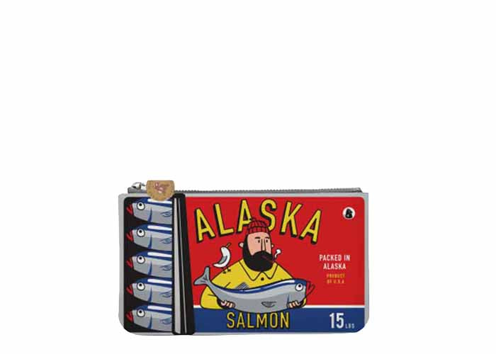 Alaska Salmon Can Small Pouch