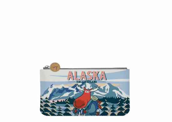 Alaska Denali Moose Small Pouch
