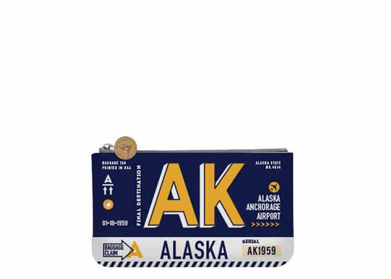 Alaska Luggage Tag Small Pouch