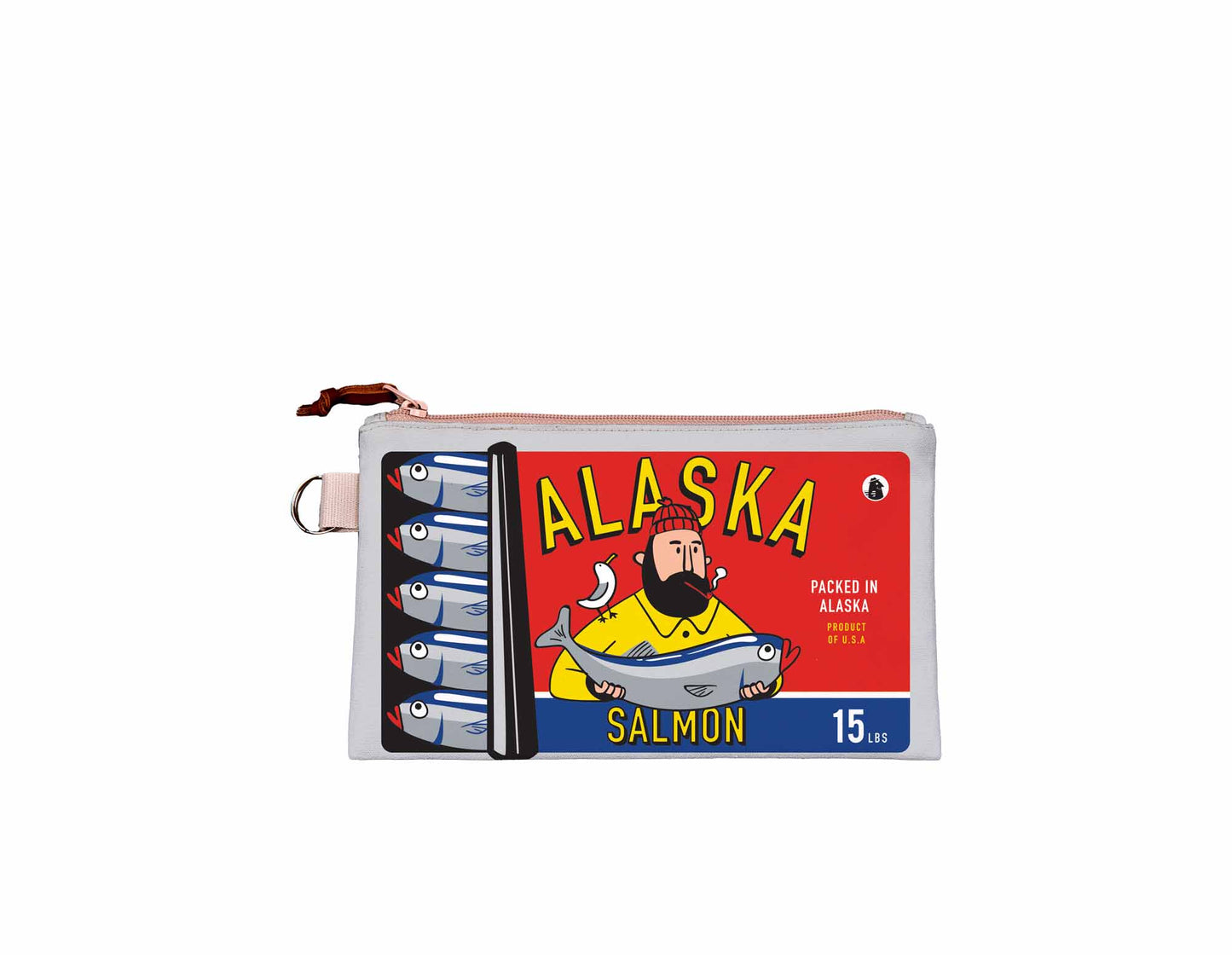 Alaska Red Salmon Can Small Pouch