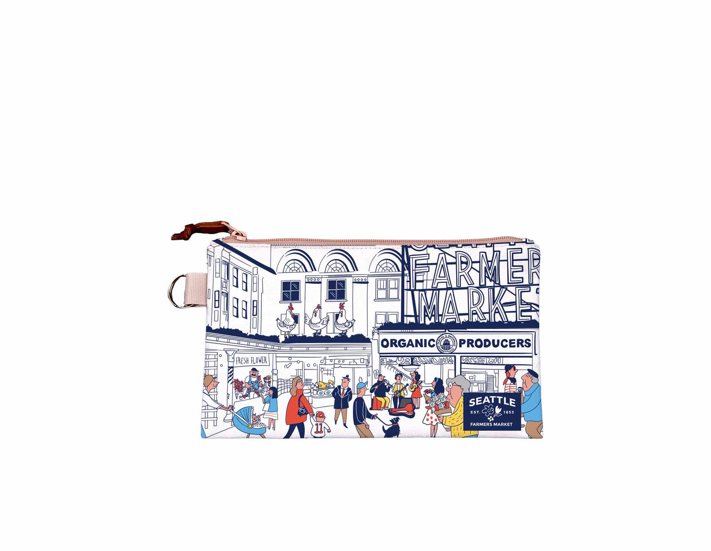 Seattle Farmers Market View Small Pouch