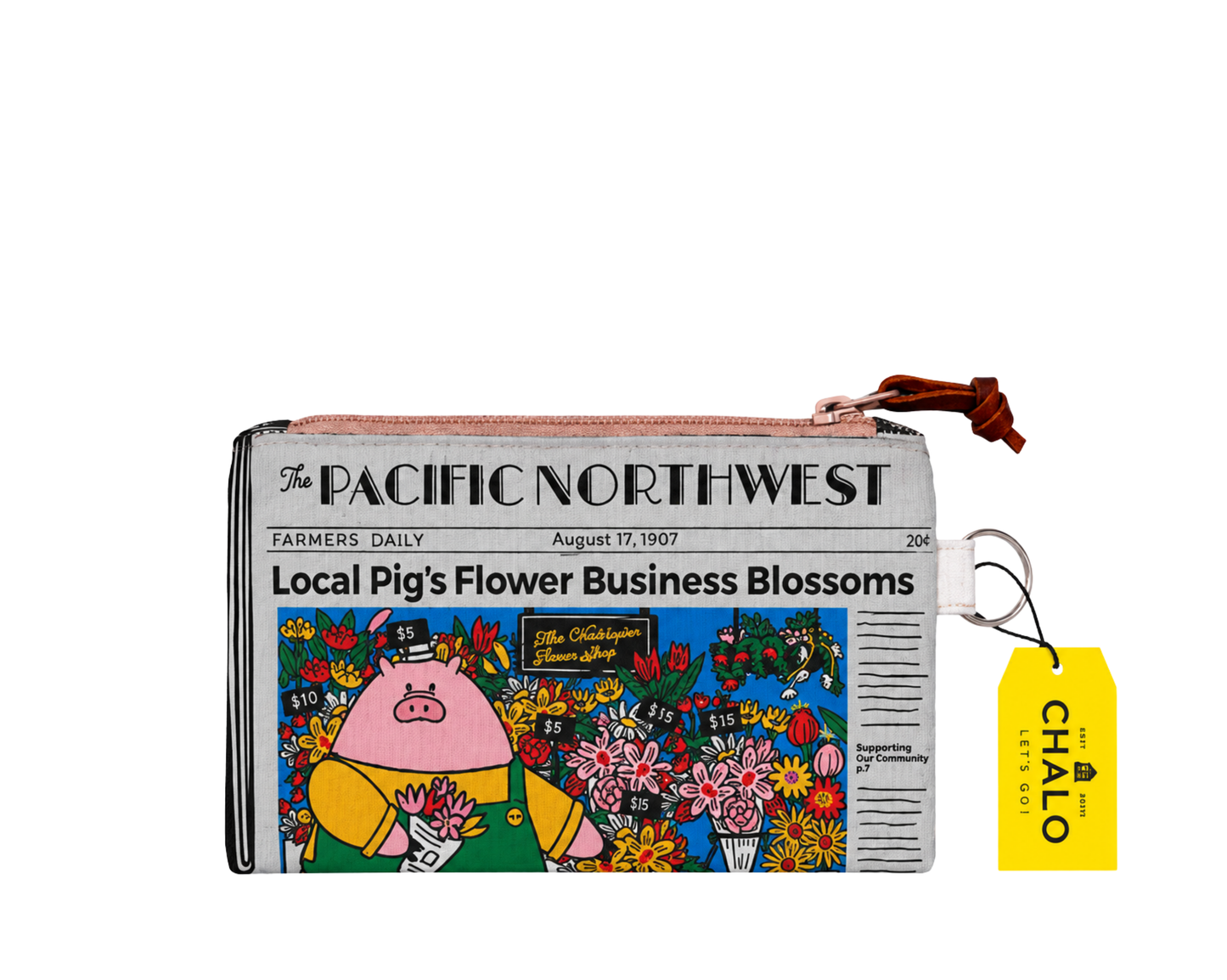 PNW Today Newspaper Small Pouch