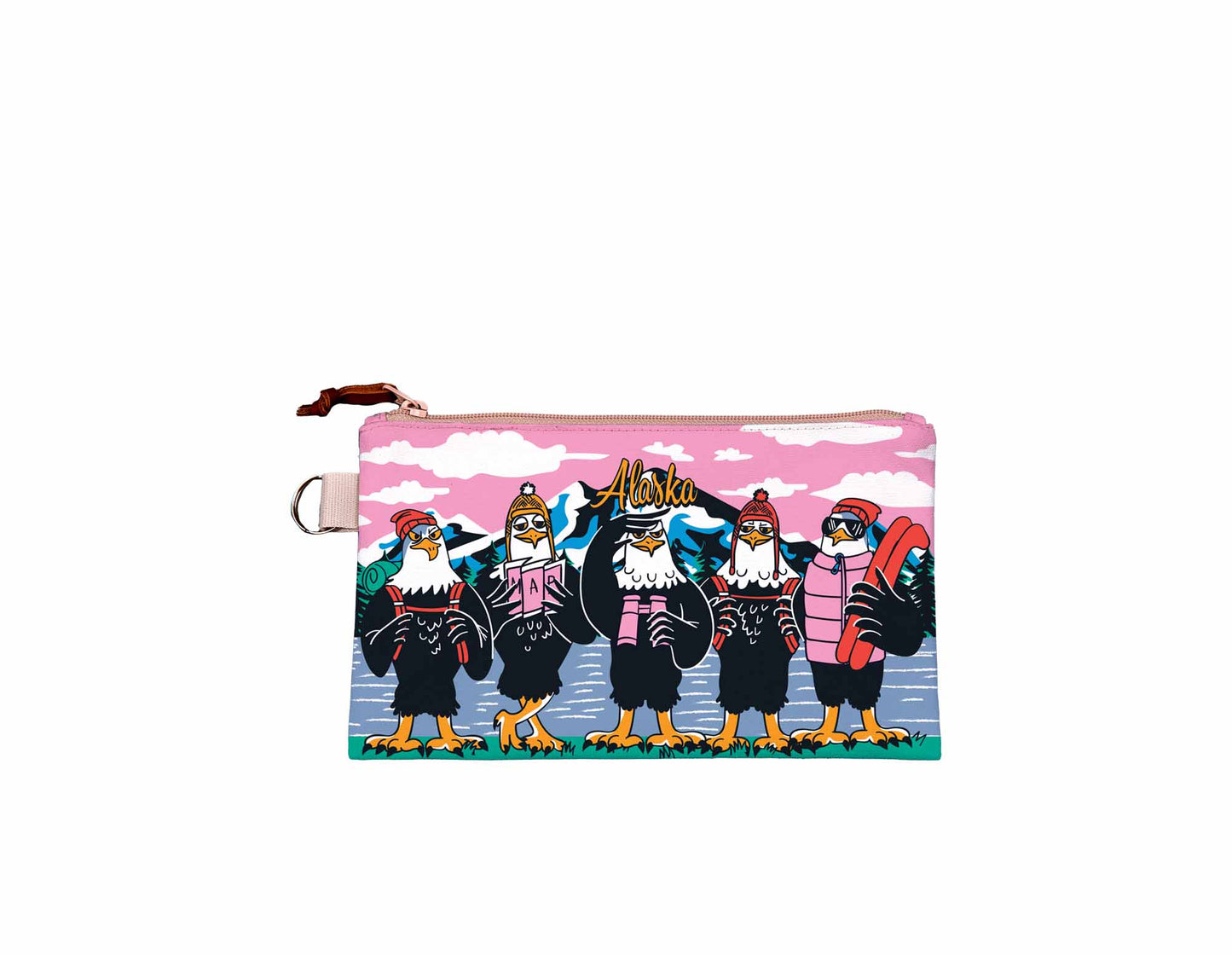 Alaska Eagle Adventures Small Pouch