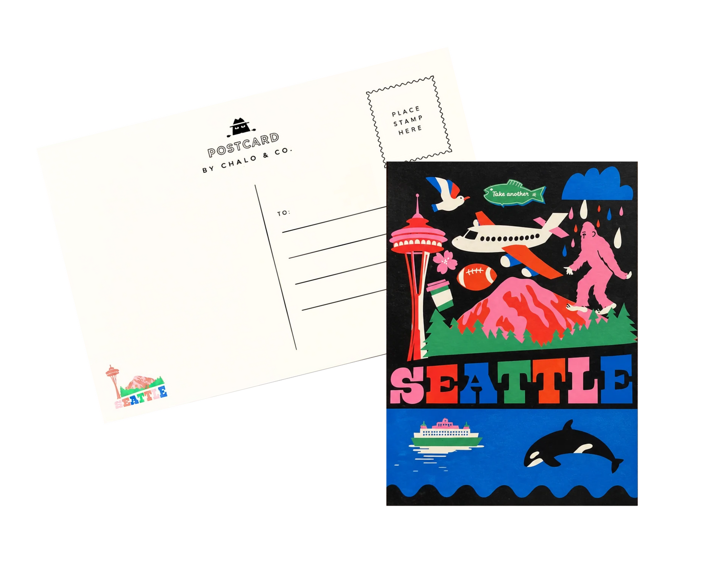 Seattle Portraits Postcard
