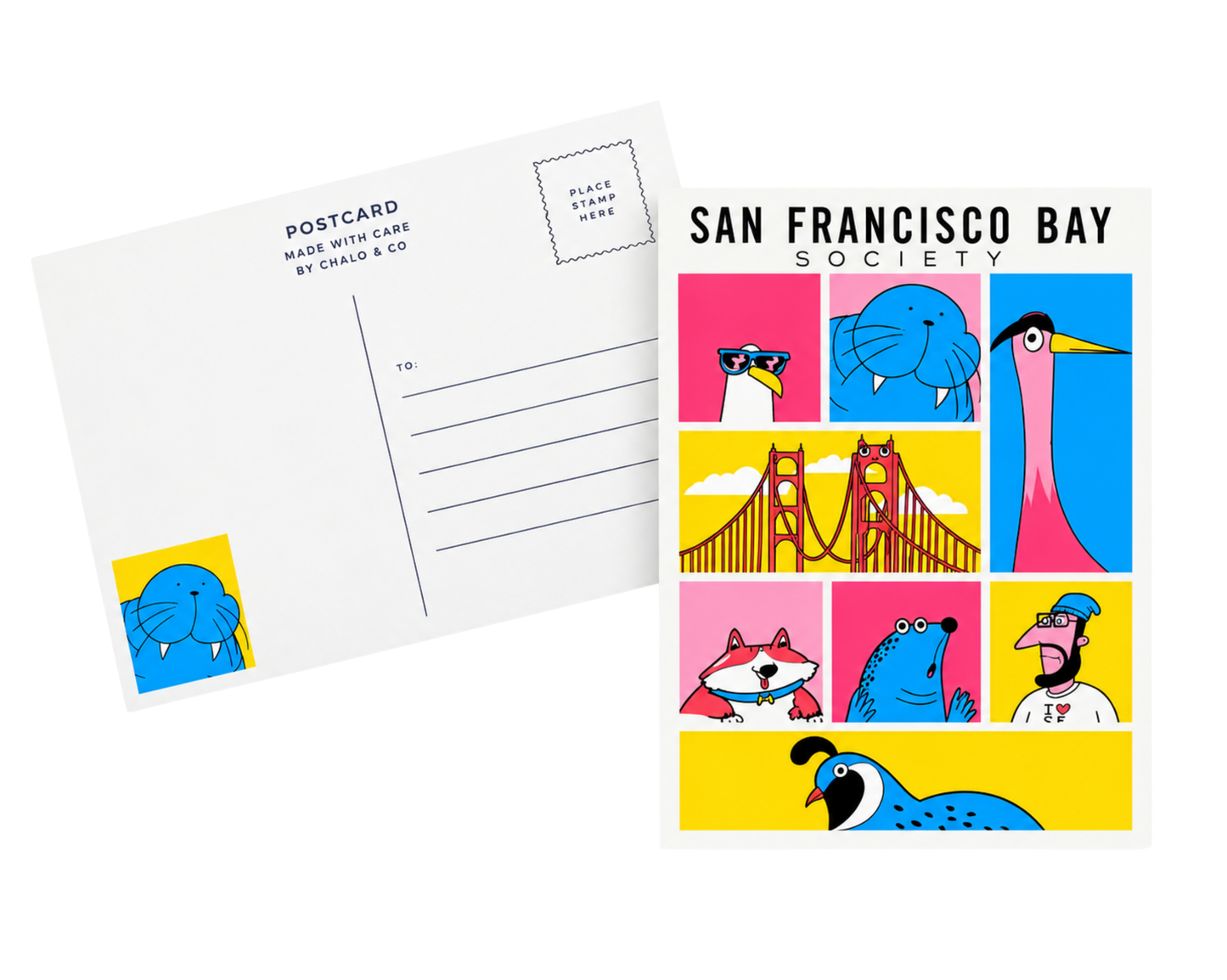 SF Society Postcard