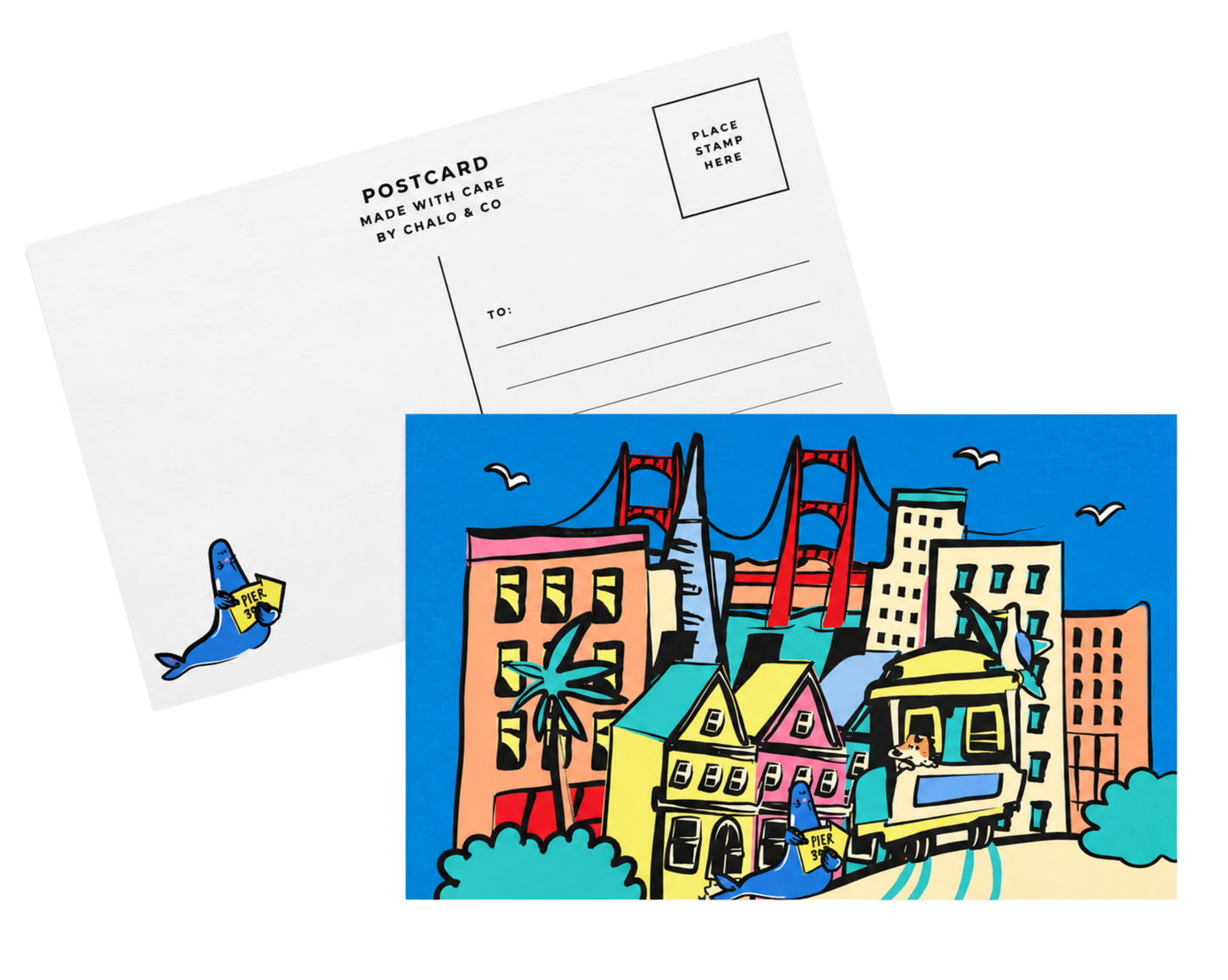 SF Street of San Francisco Postcard