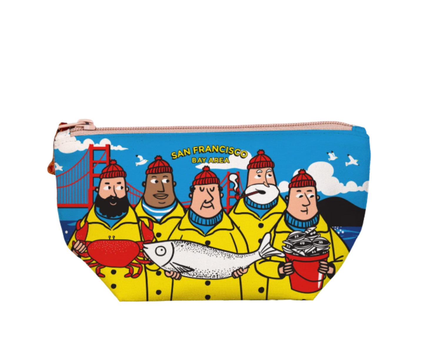 SF Fishermen Medium Pouch