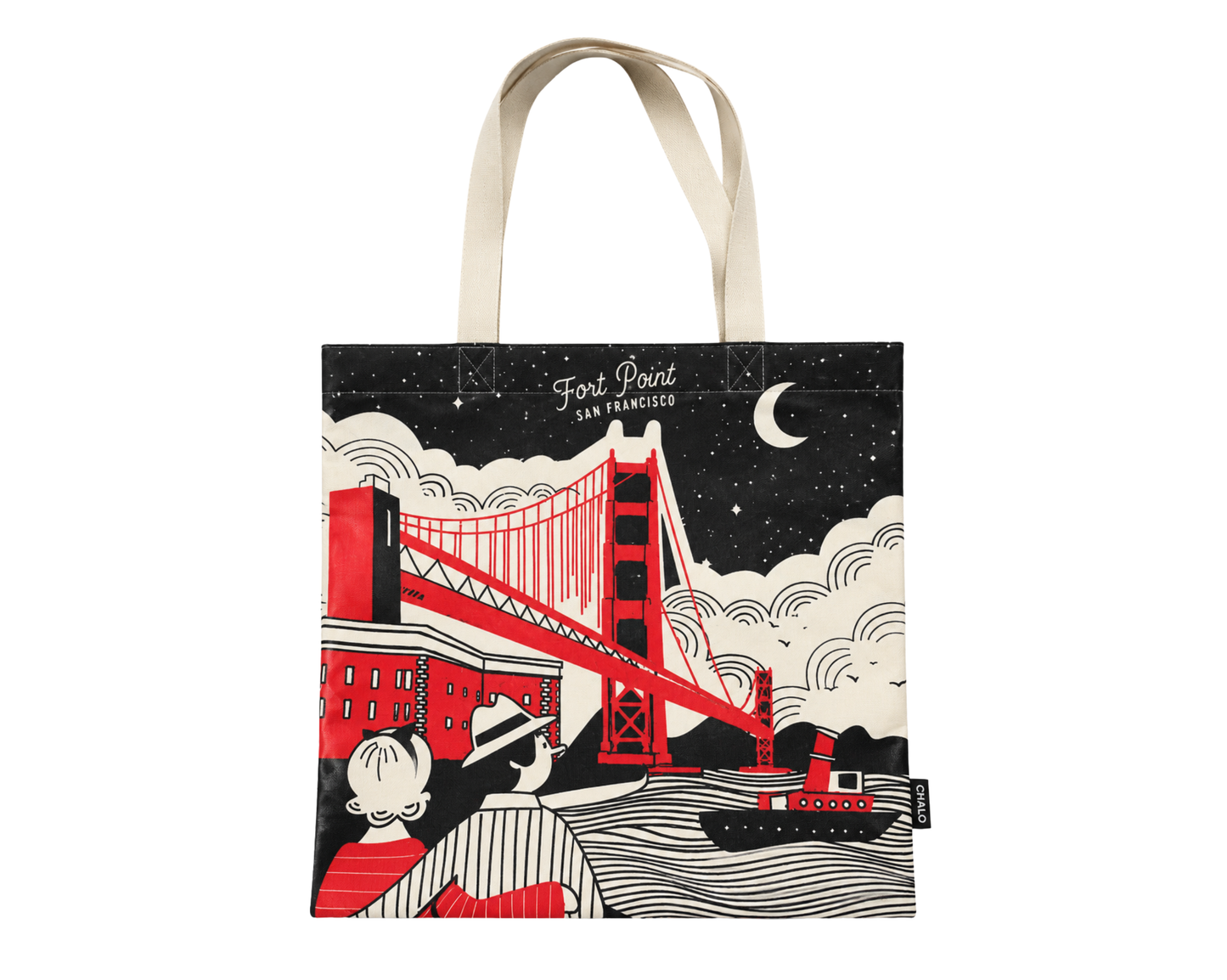 SF Fort Point Simple Tote