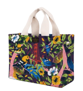 SF Golden Gate Finches Medium Travel Tote