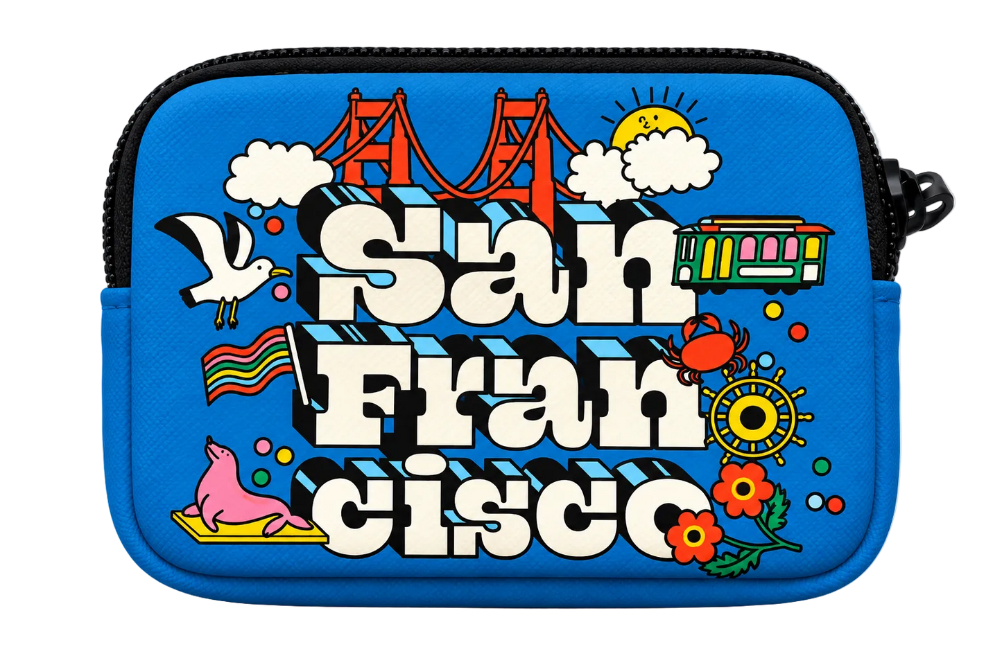 SF Icon Stickers Coin Purse