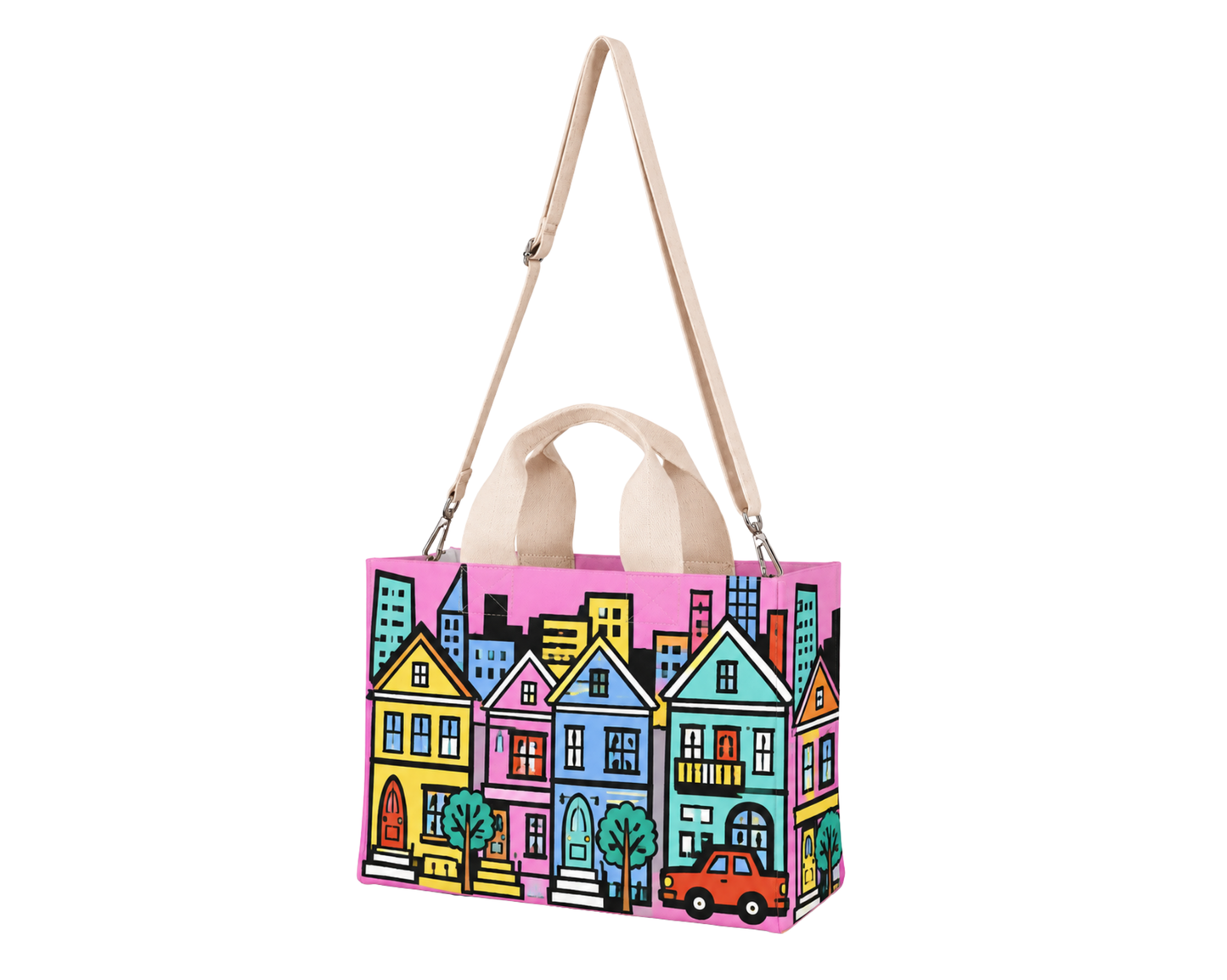 SF Painted Lady Medium Travel Tote